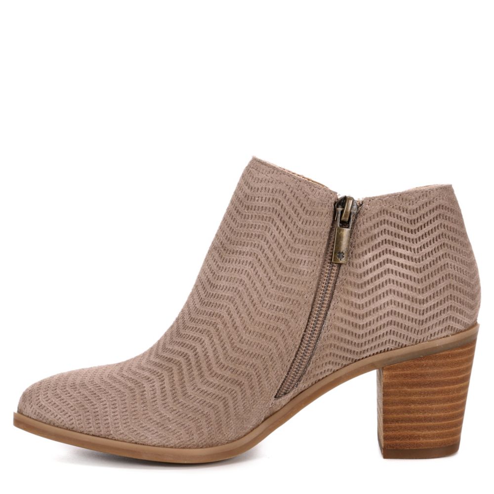 lucky brand taupe booties