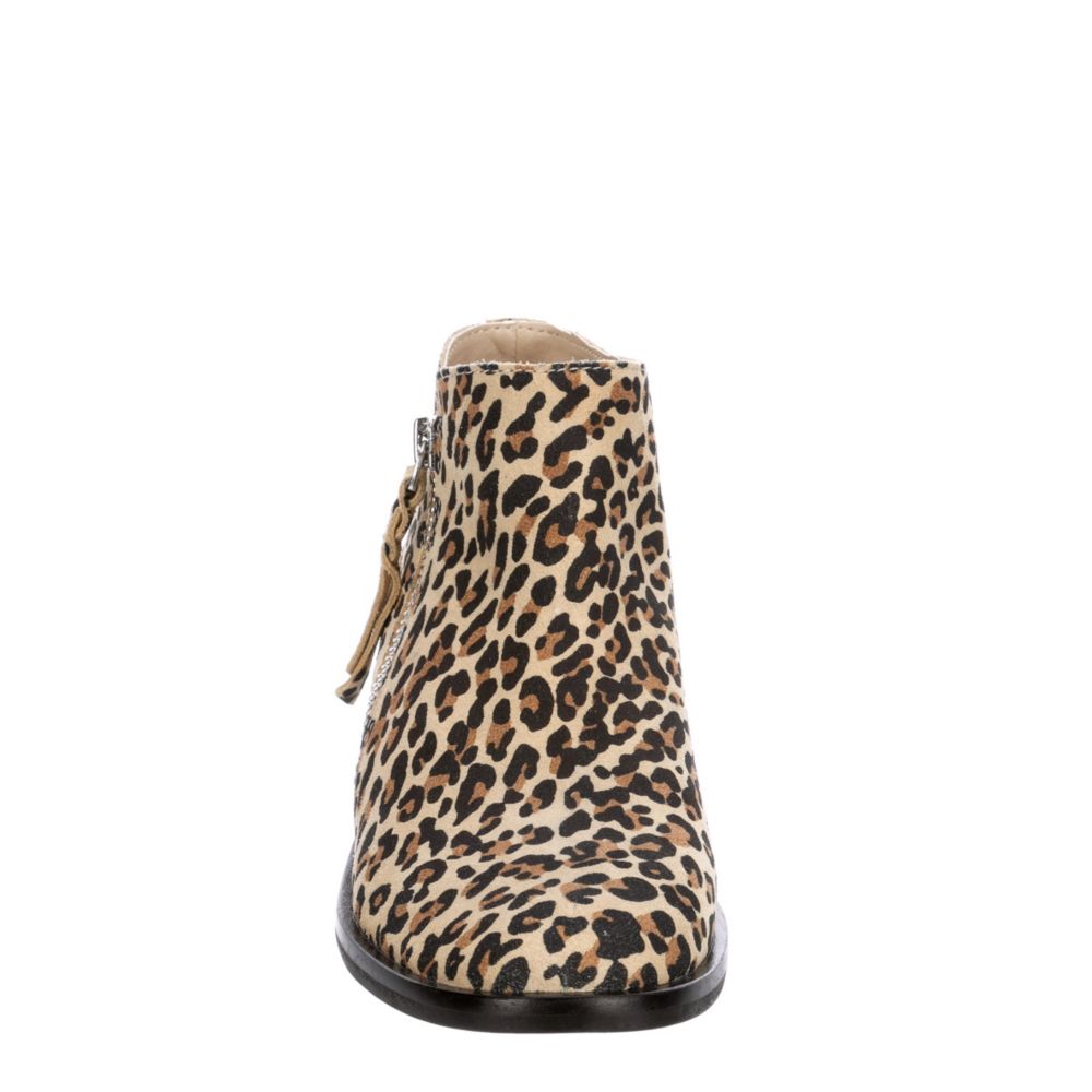 DOLCE VITA Womens Shilo Ankle Bootie - LEOPARD