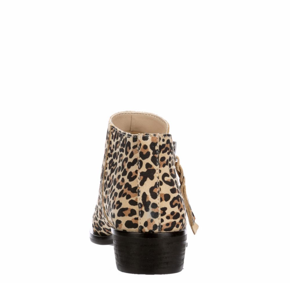 DOLCE VITA Womens Shilo Ankle Bootie - LEOPARD