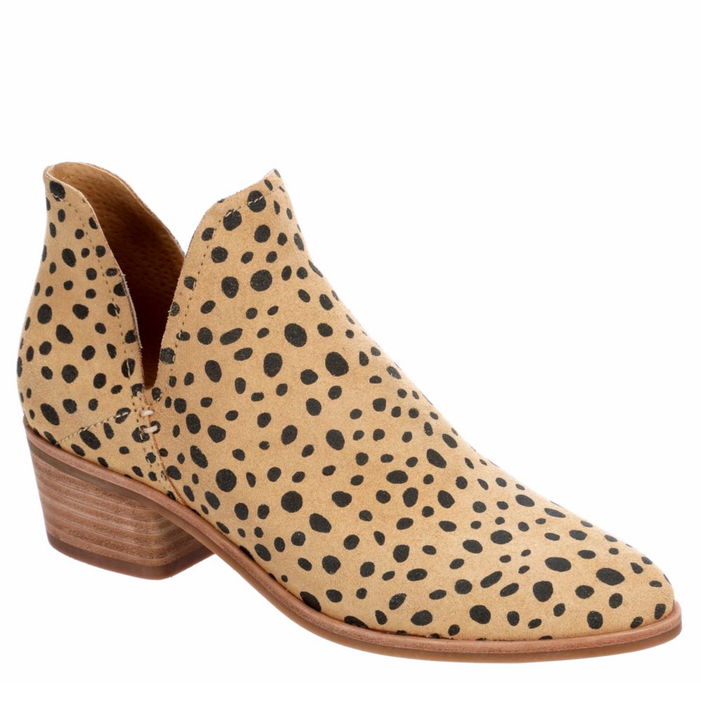 dolce vita animal print booties