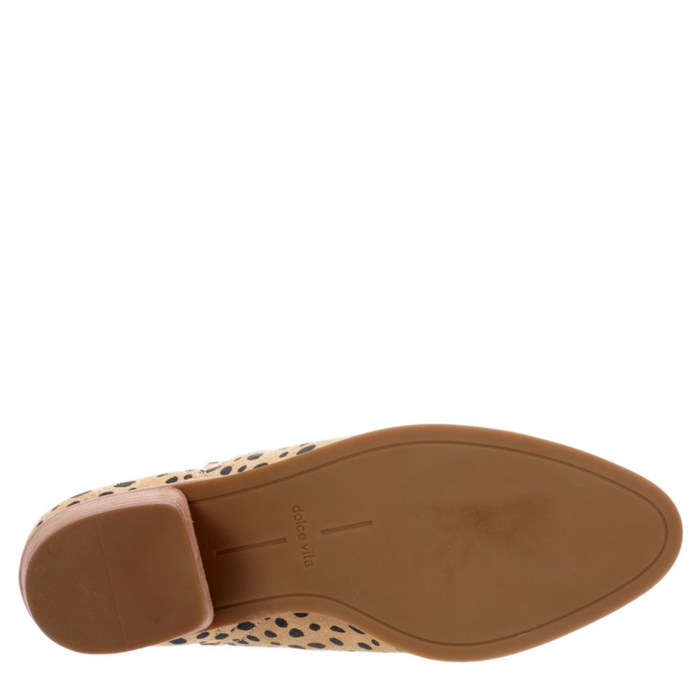 DOLCE VITA Womens Kasper Ankle Bootie - LEOPARD