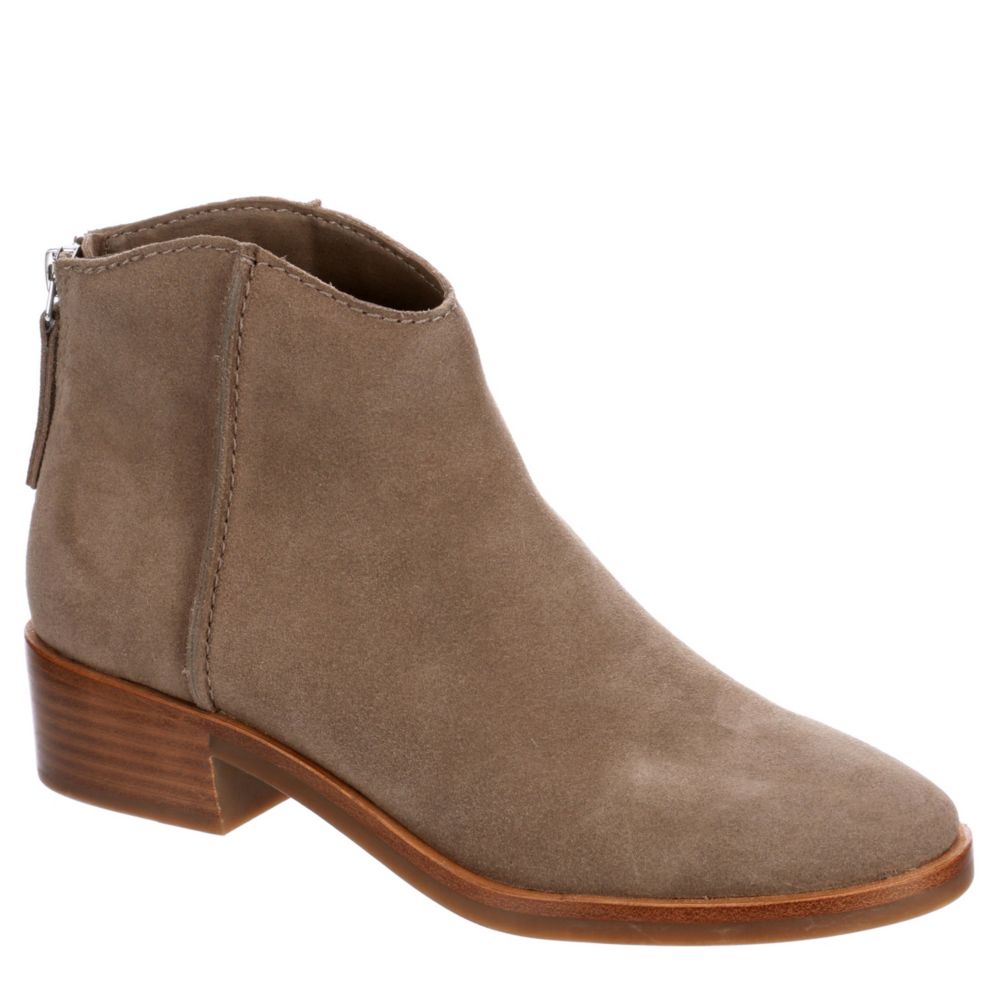 dolce vita taupe suede booties