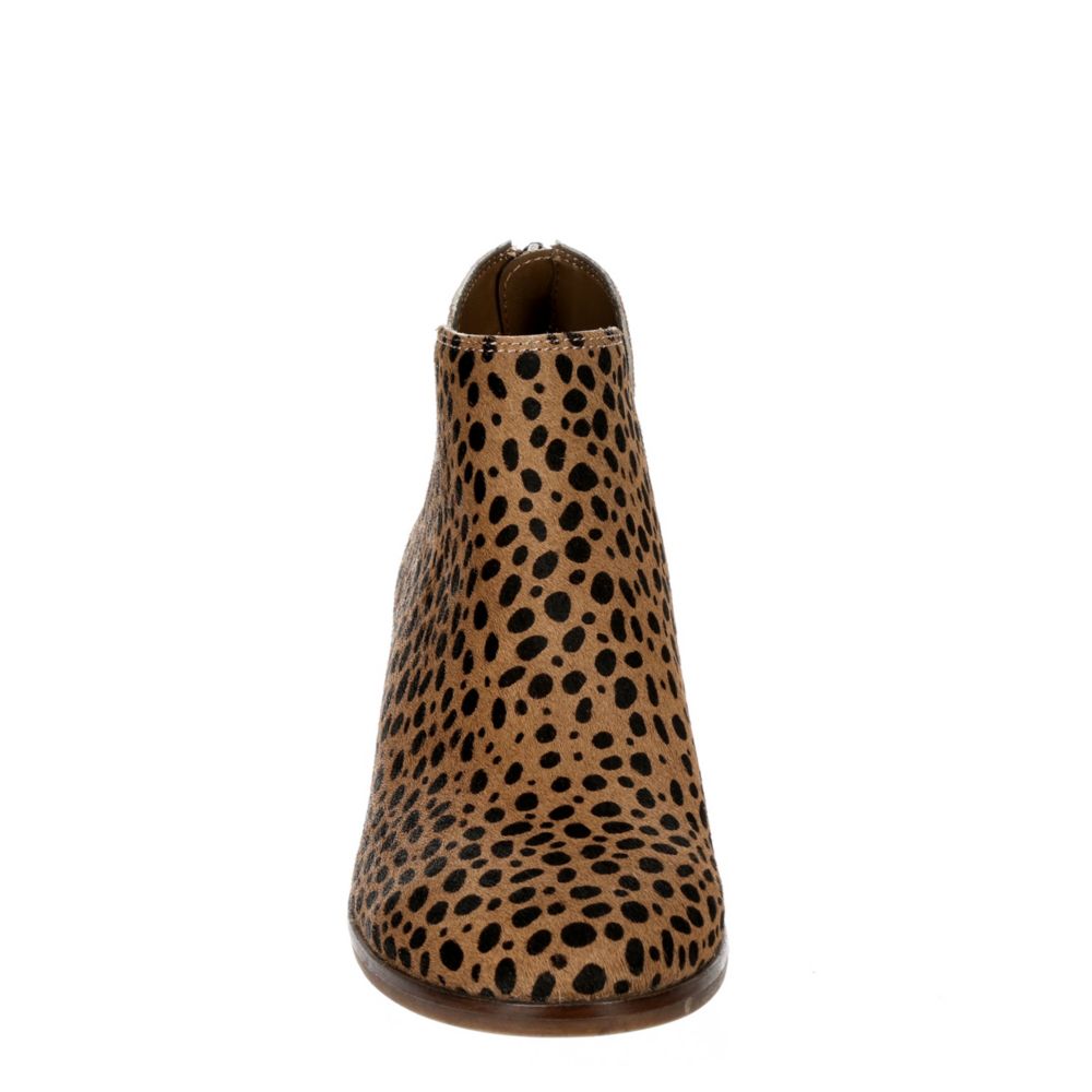 MICHAEL BY MICHAEL SHANNON Womens Nadya Ankle Bootie - LEOPARD