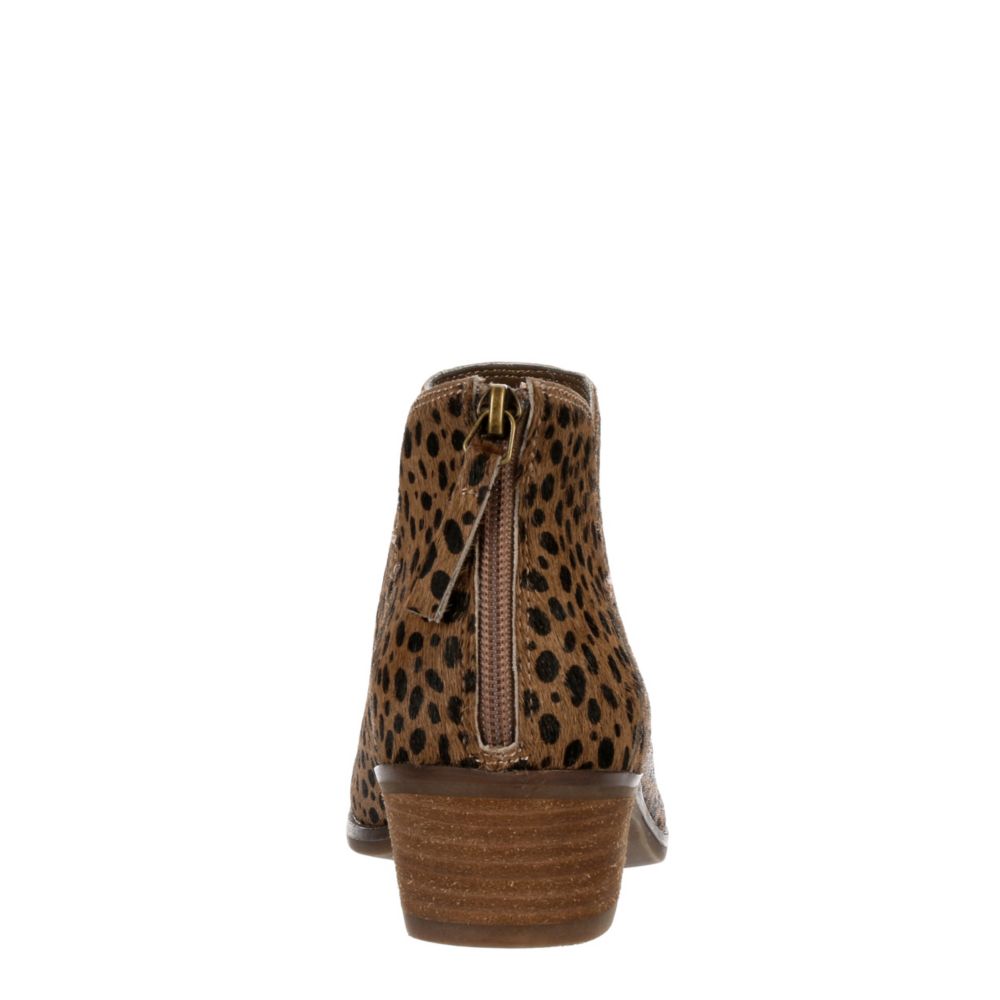 MICHAEL BY MICHAEL SHANNON Womens Nadya Ankle Bootie - LEOPARD