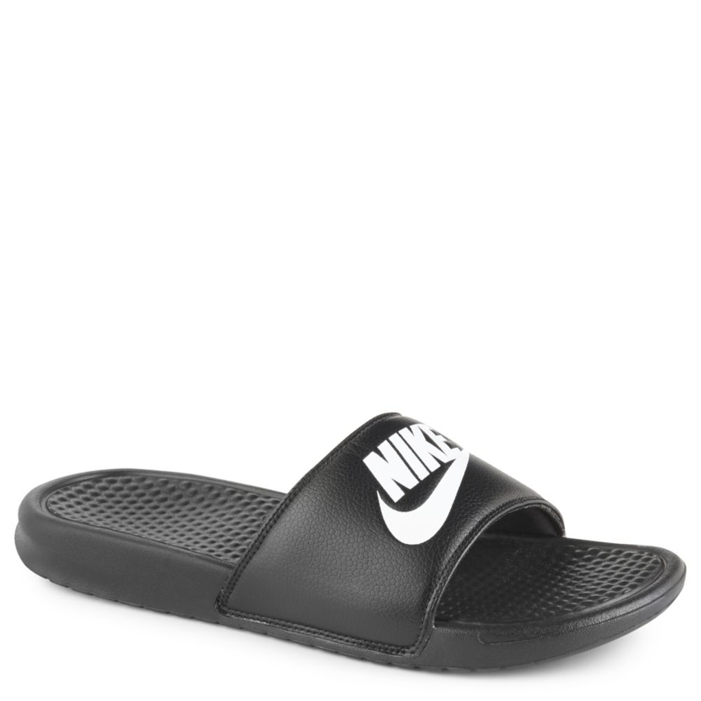 NIKE Mens Benassi Jdi Slide Sandal - BLACK