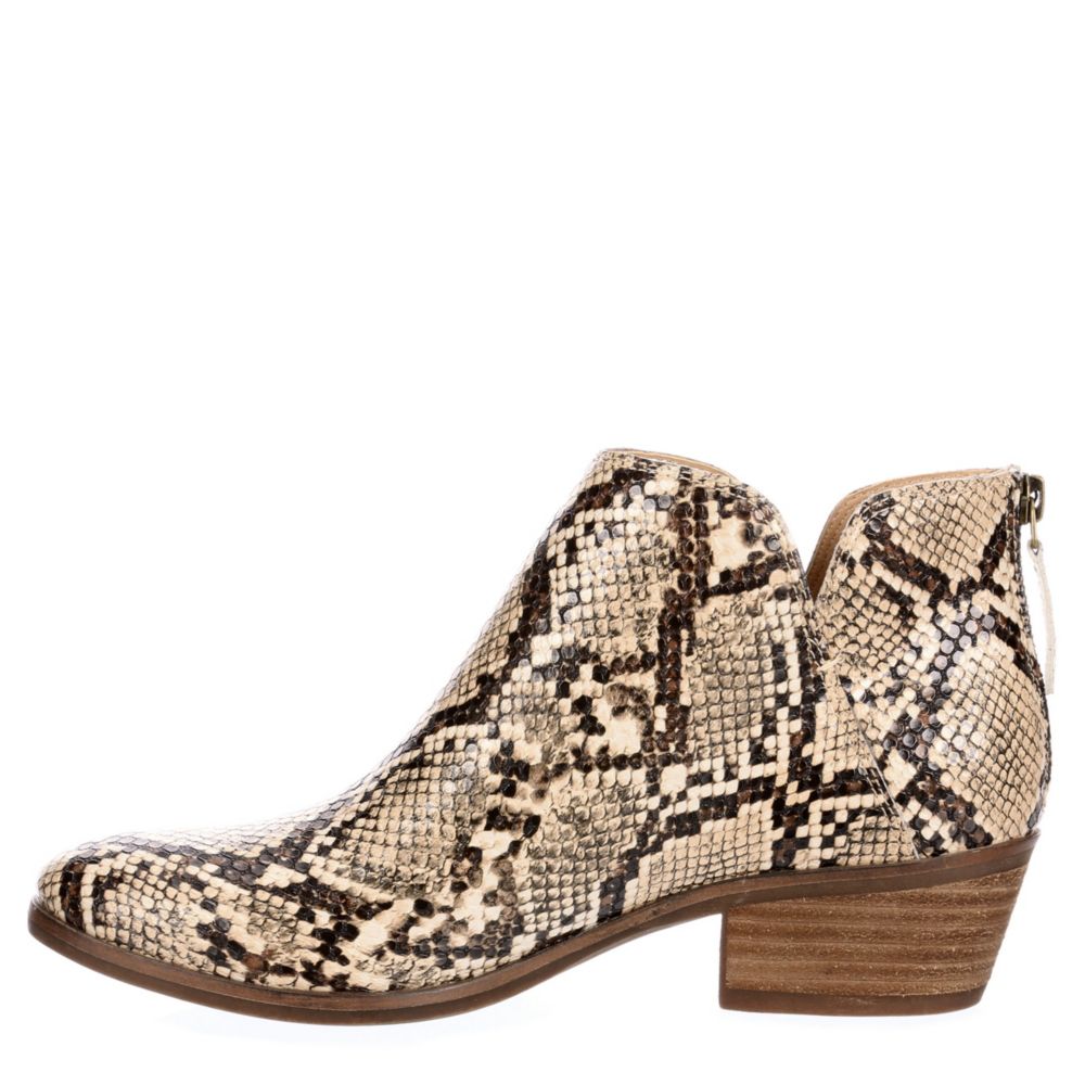 MICHAEL BY MICHAEL SHANNON Womens Nadya Ankle Bootie - SNAKE