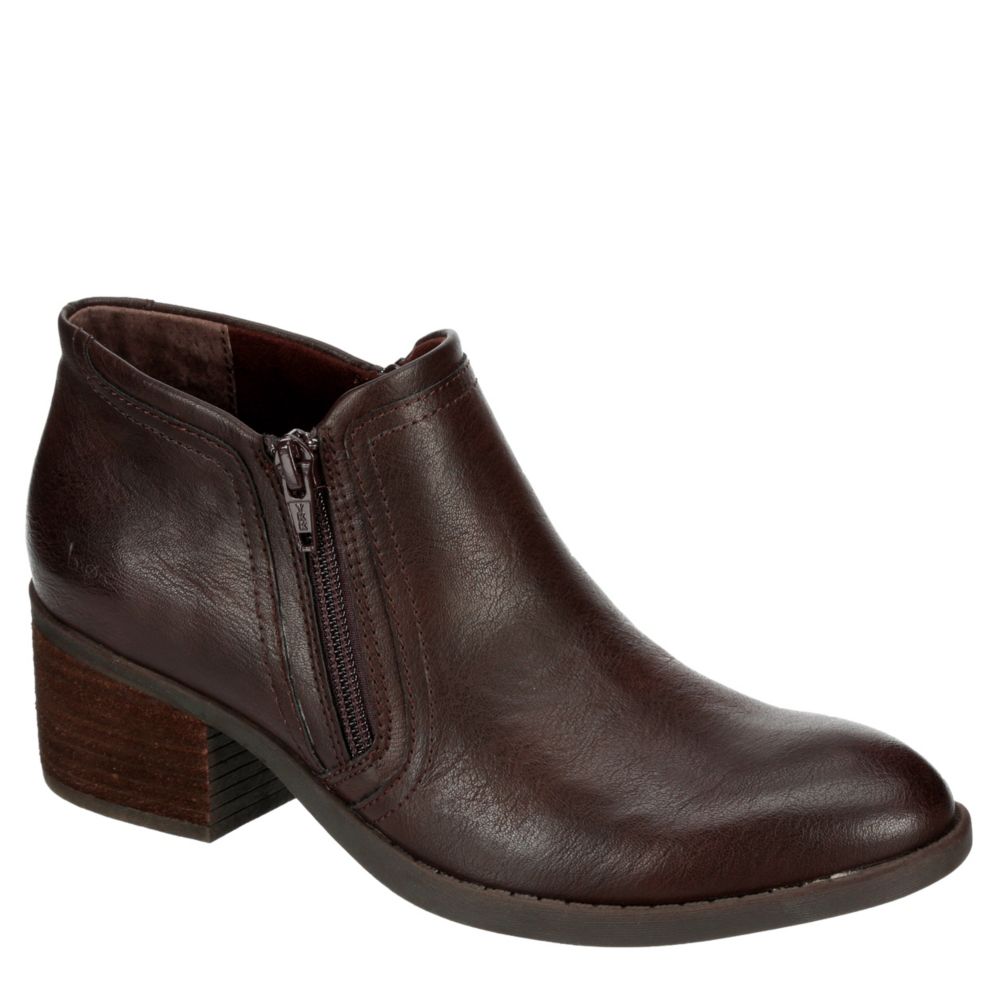B.O.C Womens Colburn Ankle Bootie - DARK BROWN