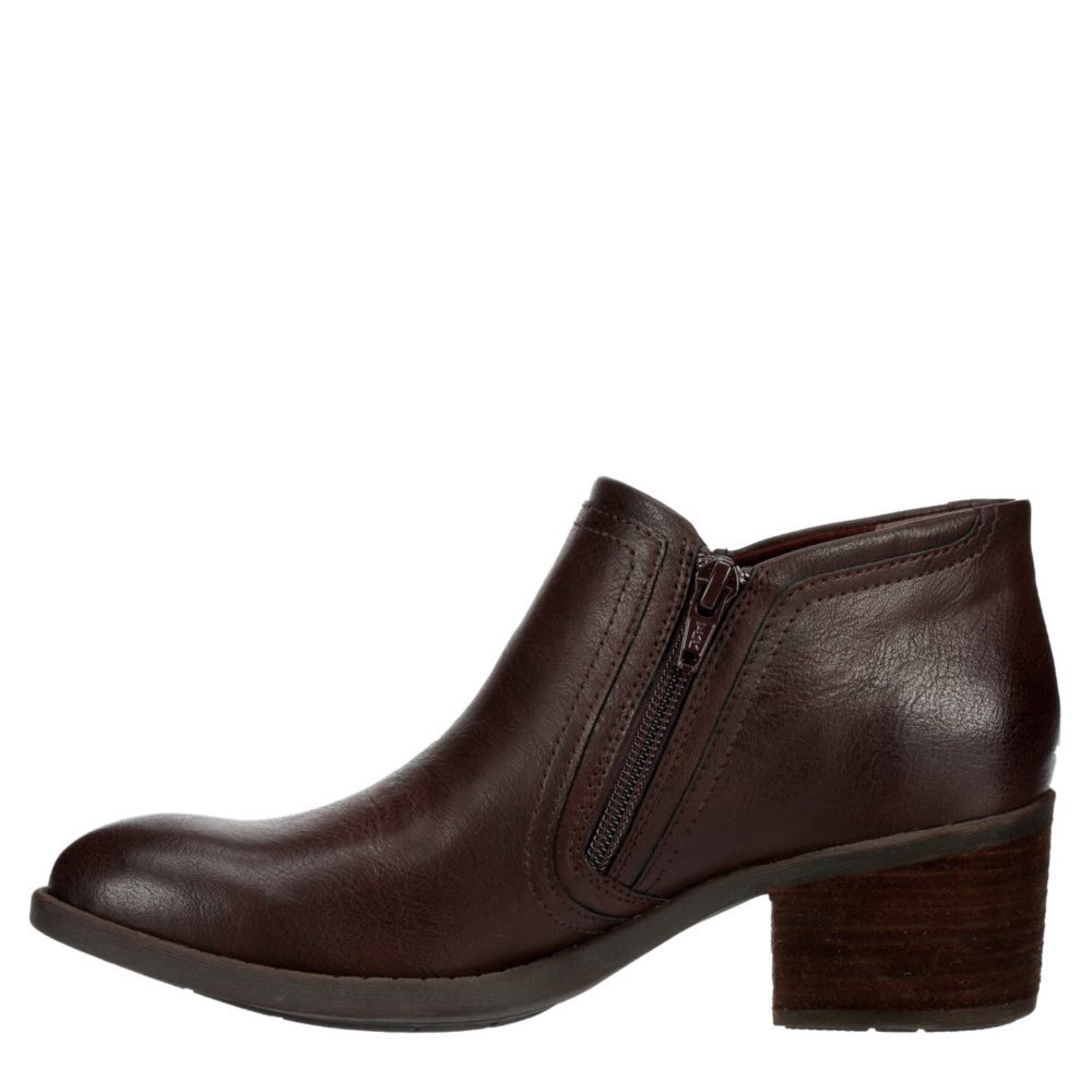 B.O.C Womens Colburn Ankle Bootie - DARK BROWN