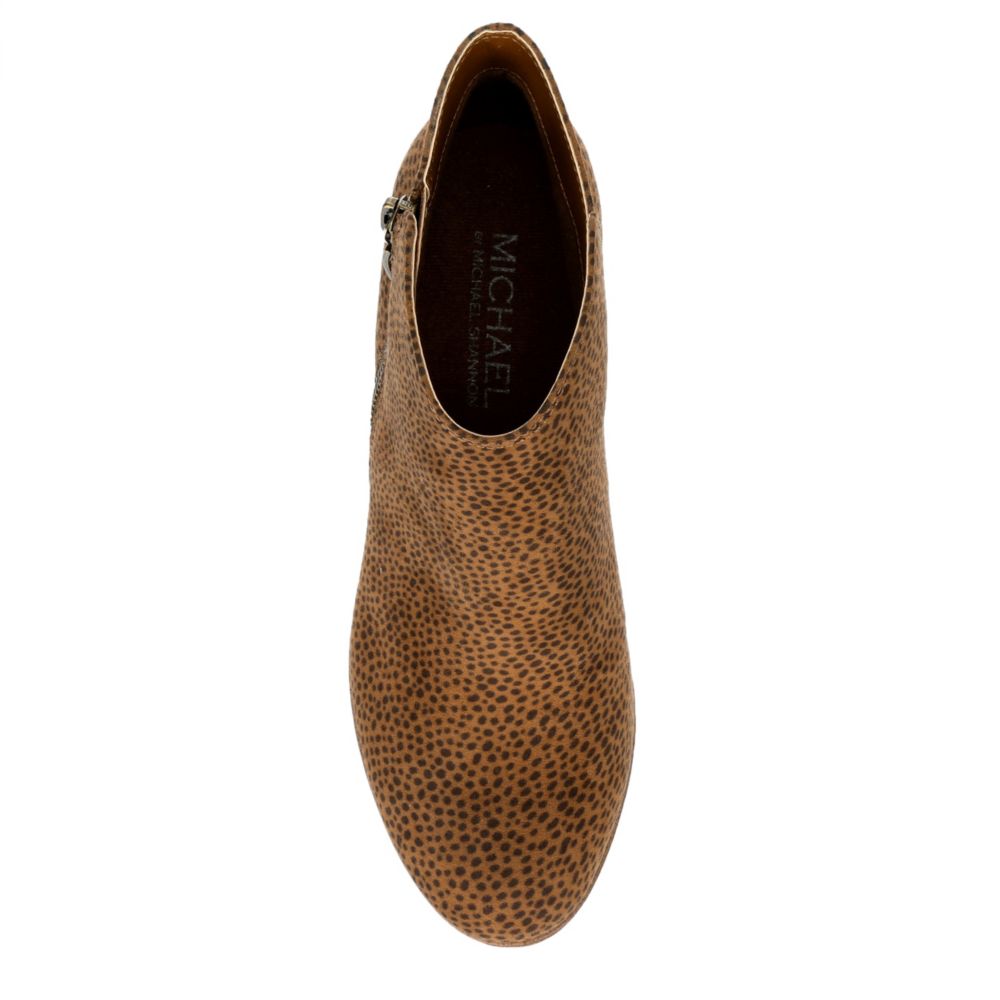 MICHAEL BY MICHAEL SHANNON Womens Ginnie Boot - LEOPARD