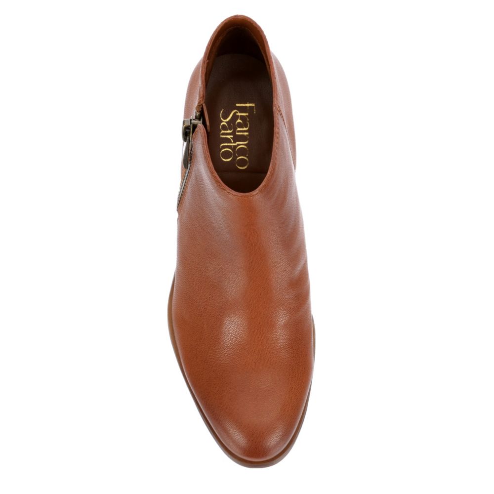 FRANCO SARTO Womens Kipp Ankle Bootie - TAN