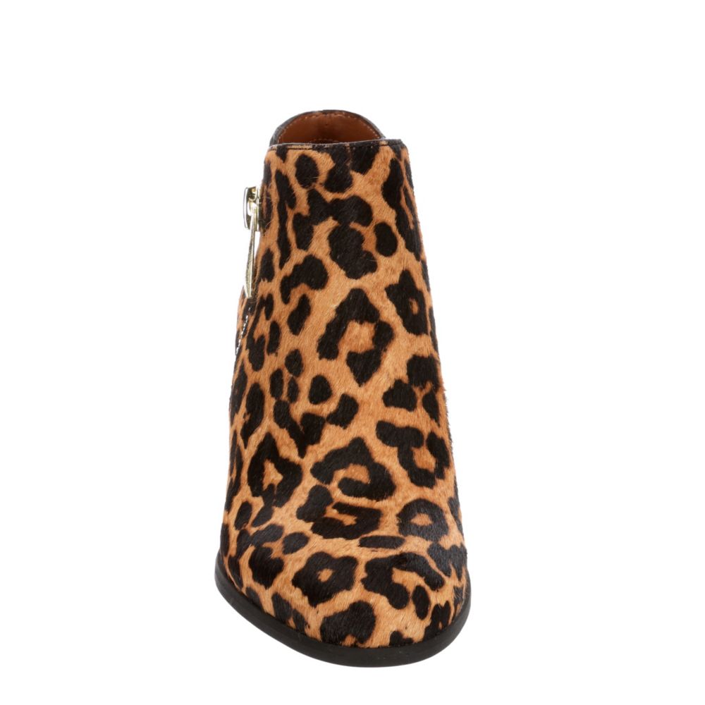 FRANCO SARTO Womens Kipp Ankle Bootie - LEOPARD