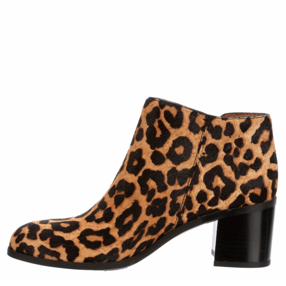 FRANCO SARTO Womens Kipp Ankle Bootie - LEOPARD