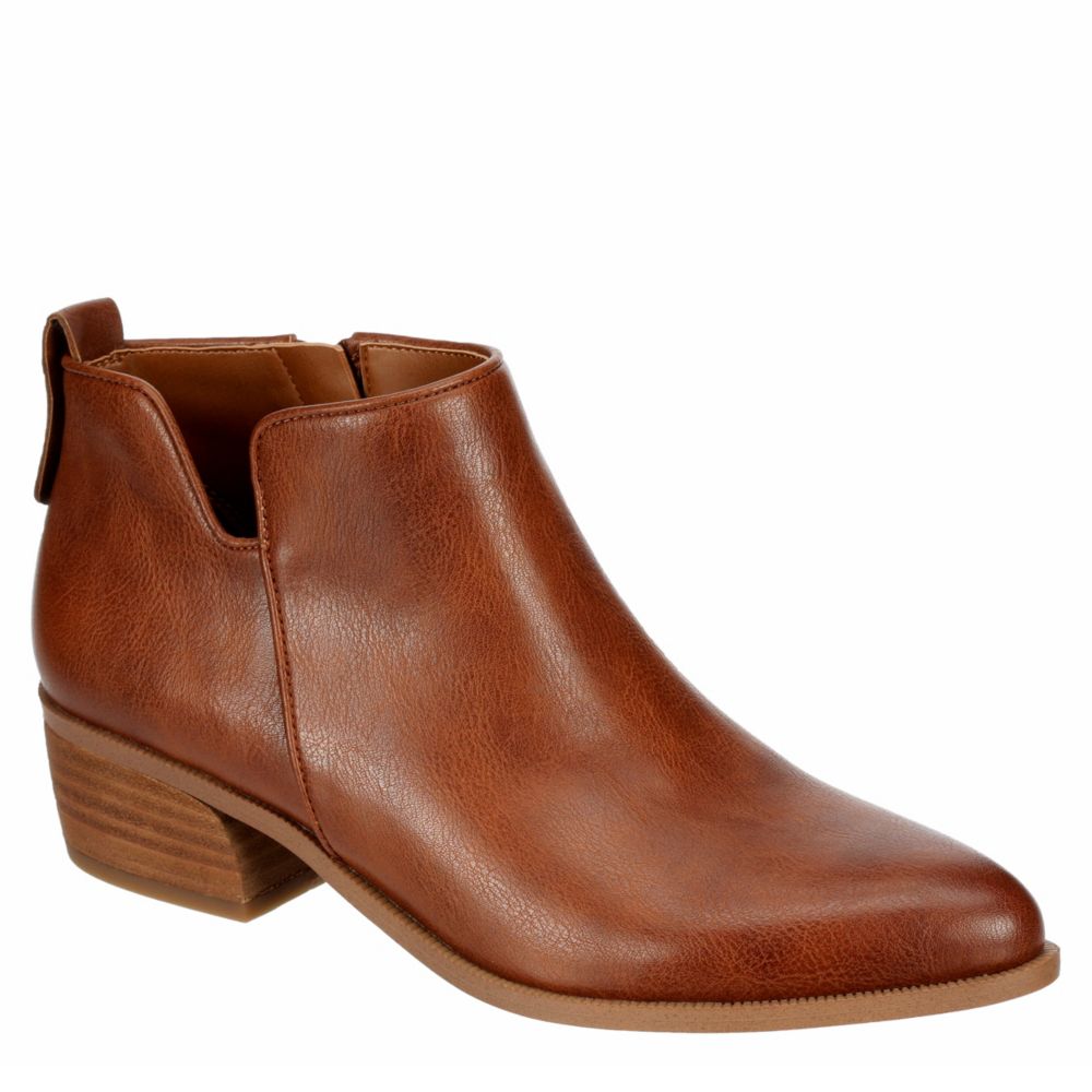FRANCO SARTO Womens Lydia Ankle Bootie - COGNAC