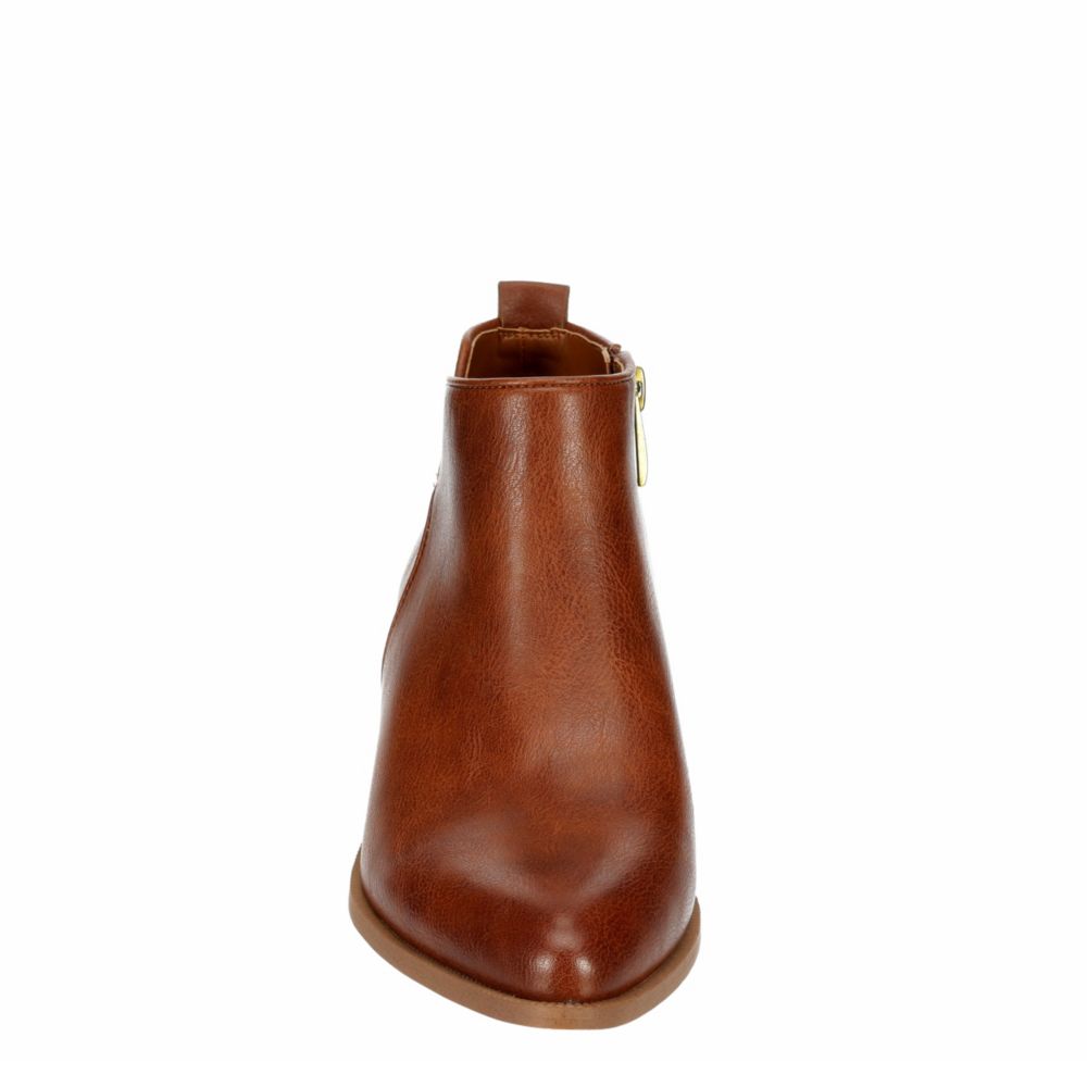FRANCO SARTO Womens Lydia Ankle Bootie - COGNAC