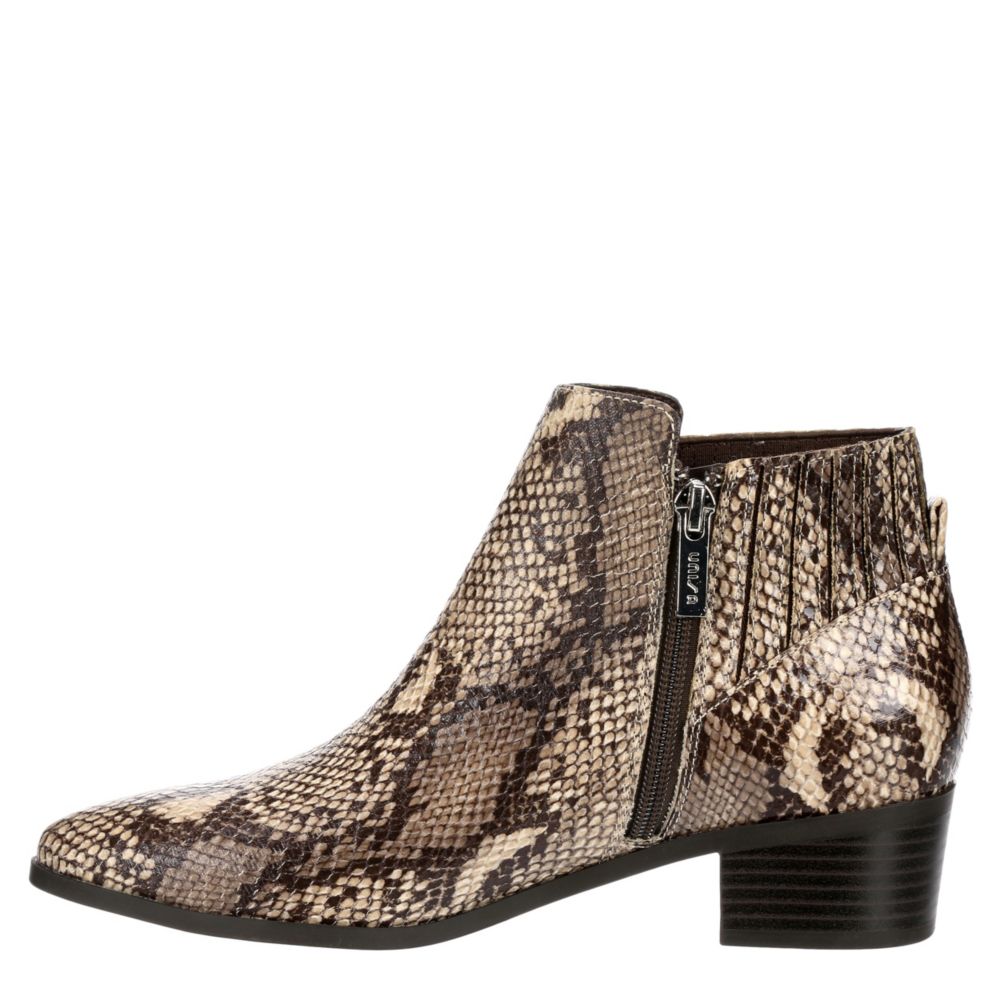 UNISA Womens Hollia Ankle Bootie - SNAKE