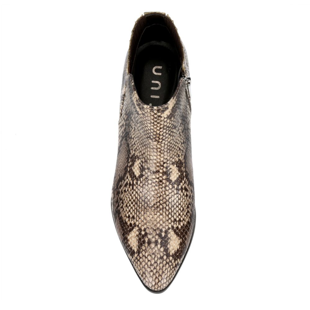 UNISA Womens Hollia Ankle Bootie - SNAKE