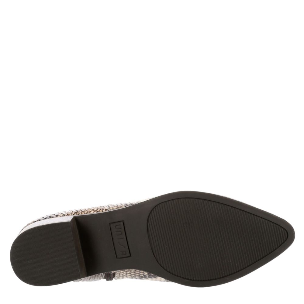 UNISA Womens Hollia Ankle Bootie - SNAKE
