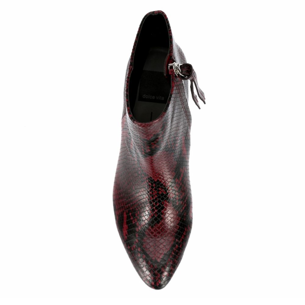 DOLCE VITA Womens Prema Boot - DARK RED