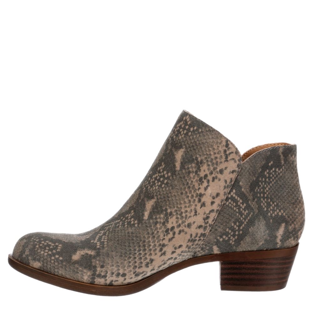LUCKY BRAND Womens Bekleen Ankle Bootie - SNAKE