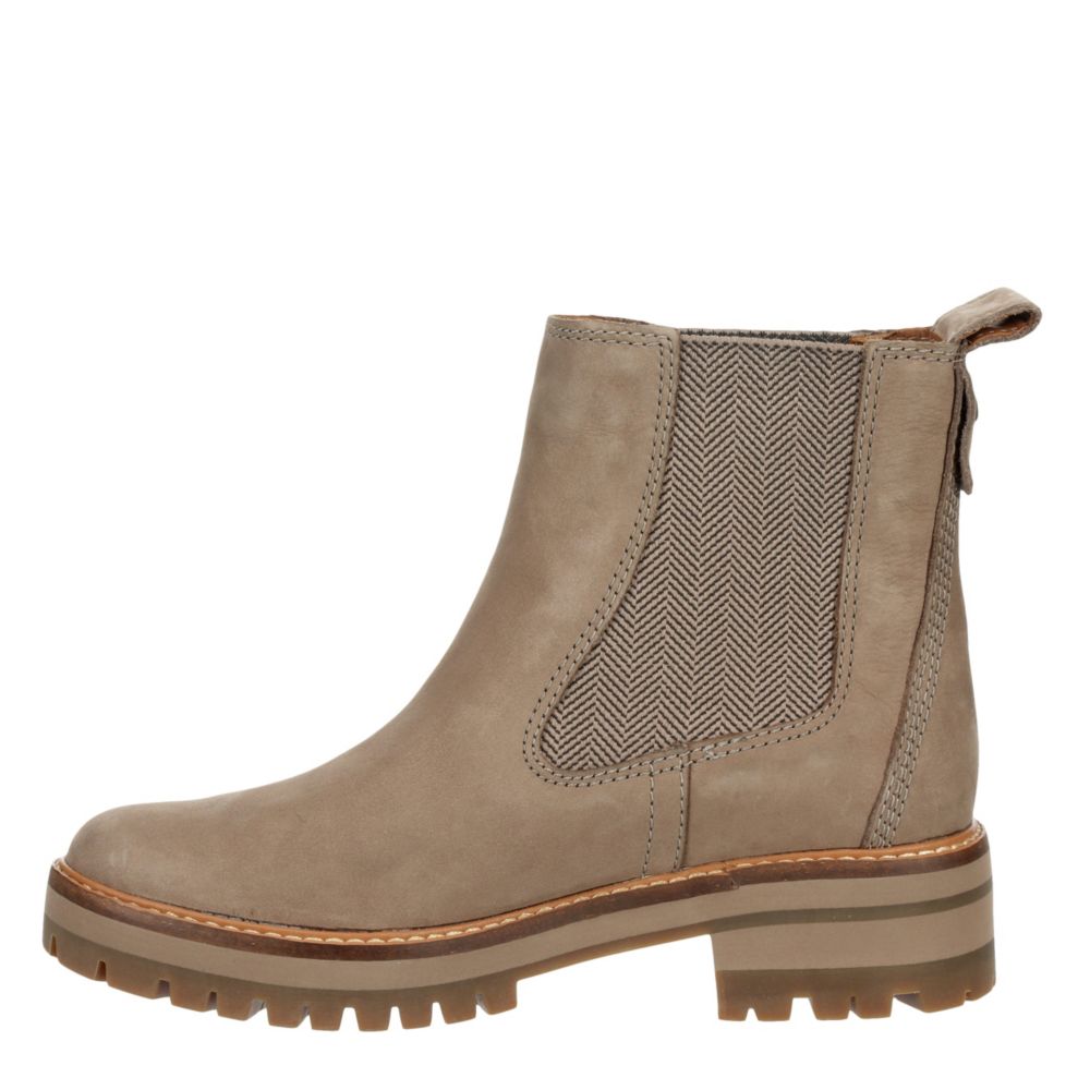 courmayeur valley chelsea boot for women in taupe