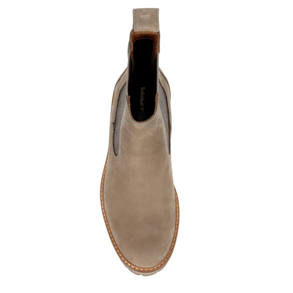 timberland courmayeur valley chelsea boots taupe