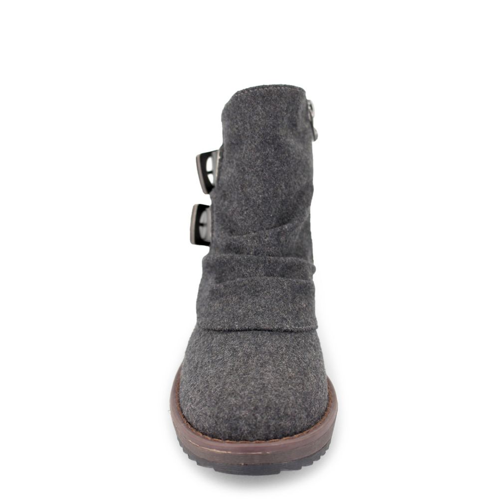 Grey Blowfish Womens Cocoa Wedge Boot Booties & Ankle Boot Off