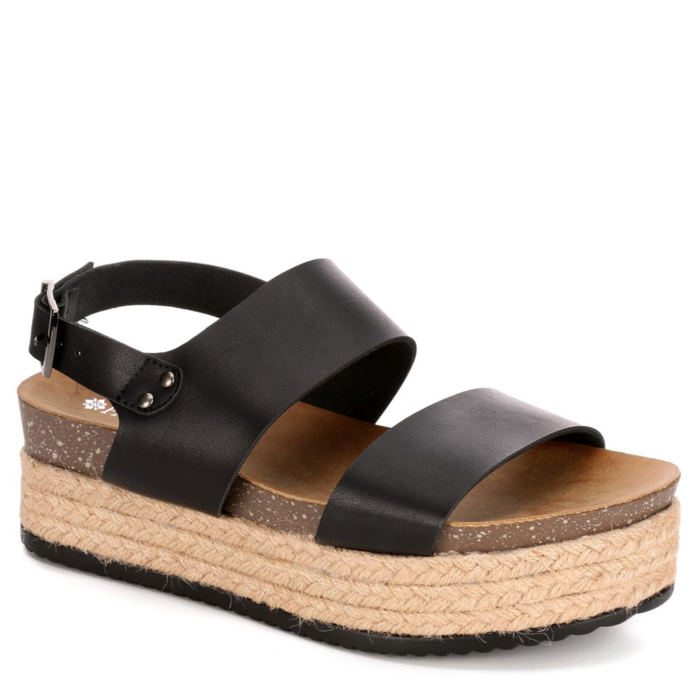 patrizia black sandals