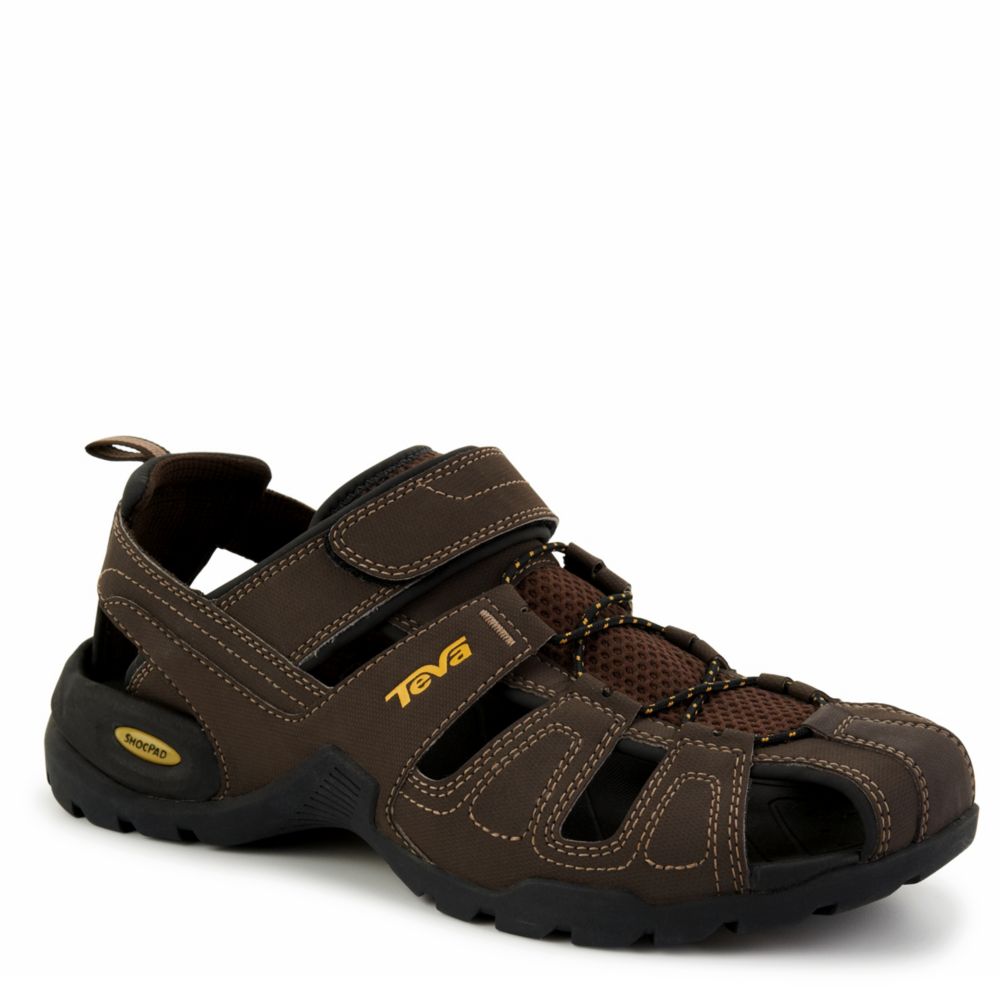 TEVA Mens Forebay Sport Sandal - COFFEE