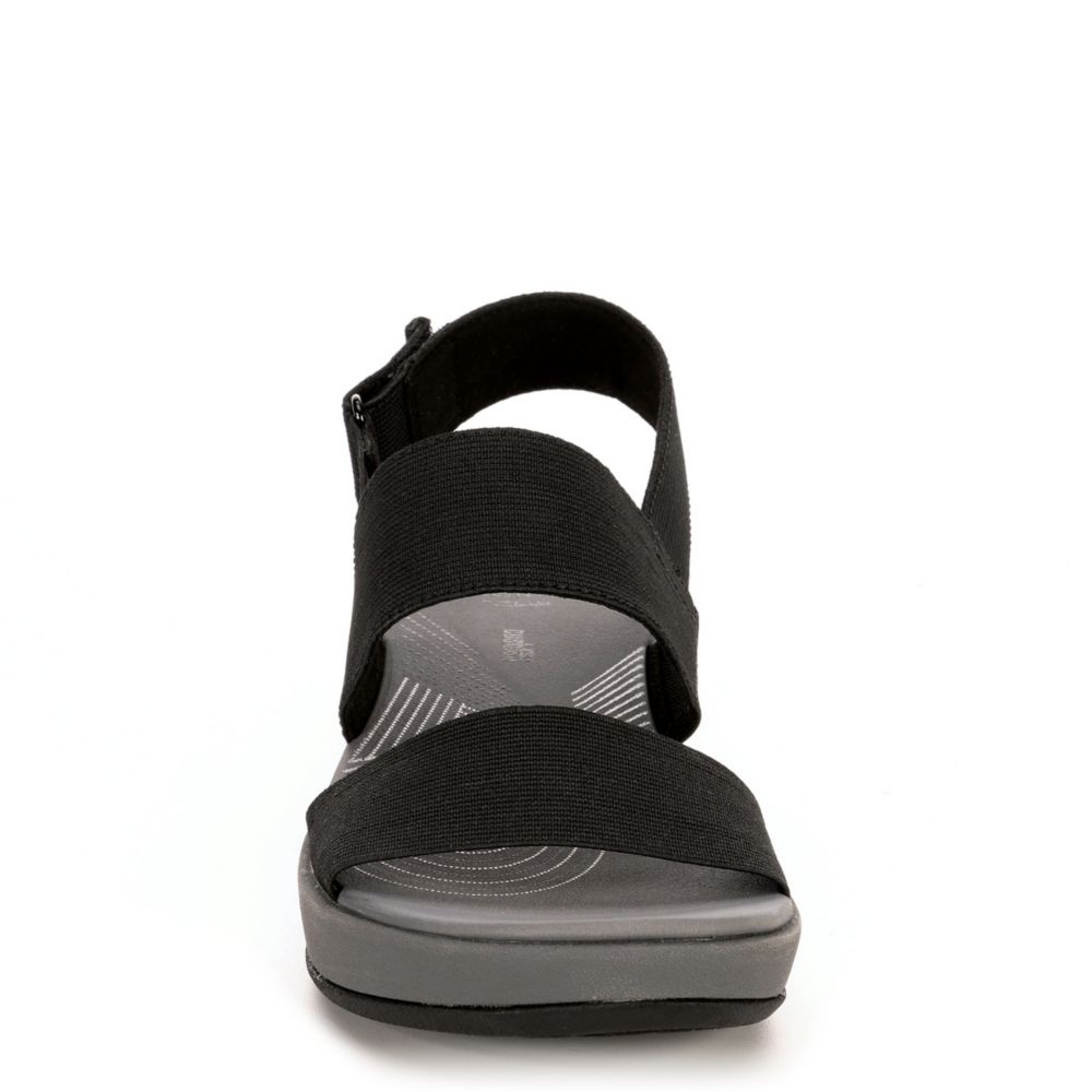 CLARKS Womens Cloudstepper Arla Jacory Comfort Sandal - BLACK