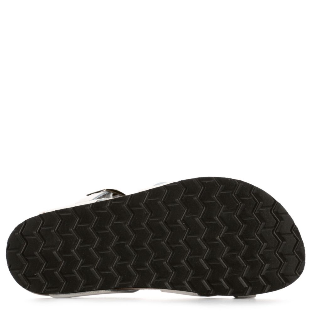 WHITE MOUNTAIN Womens Gracie Footbed Sandal - WHITE