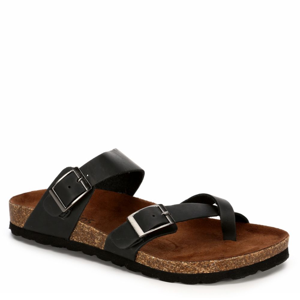 white mountain gracie footbed sandals