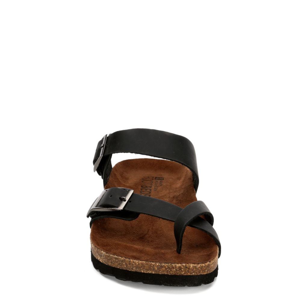 white mountain gracie footbed sandals