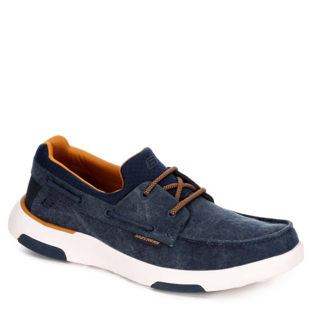 mens navy canvas shoes