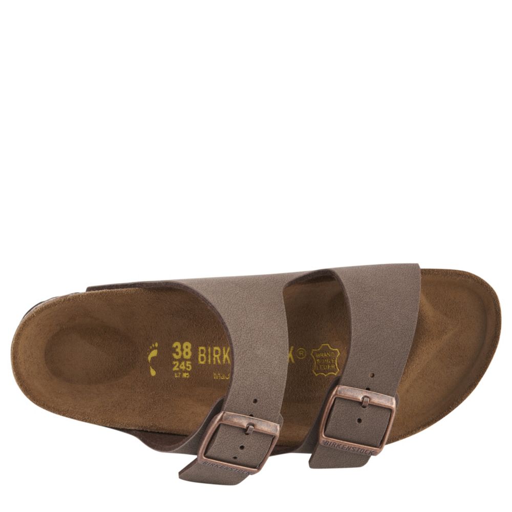 BIRKENSTOCK Womens Arizona Slide Sandal - BROWN