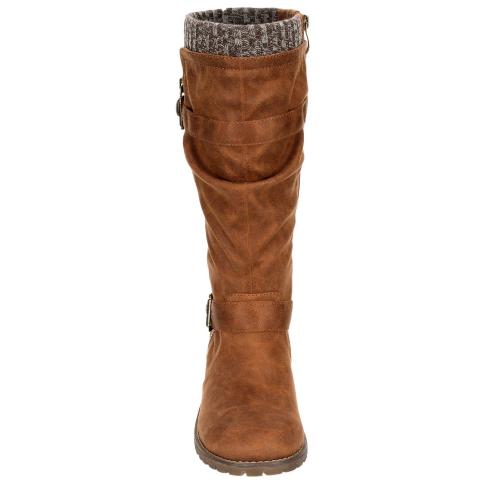 XAPPEAL Womens Chelsey Tall Boot - BROWN