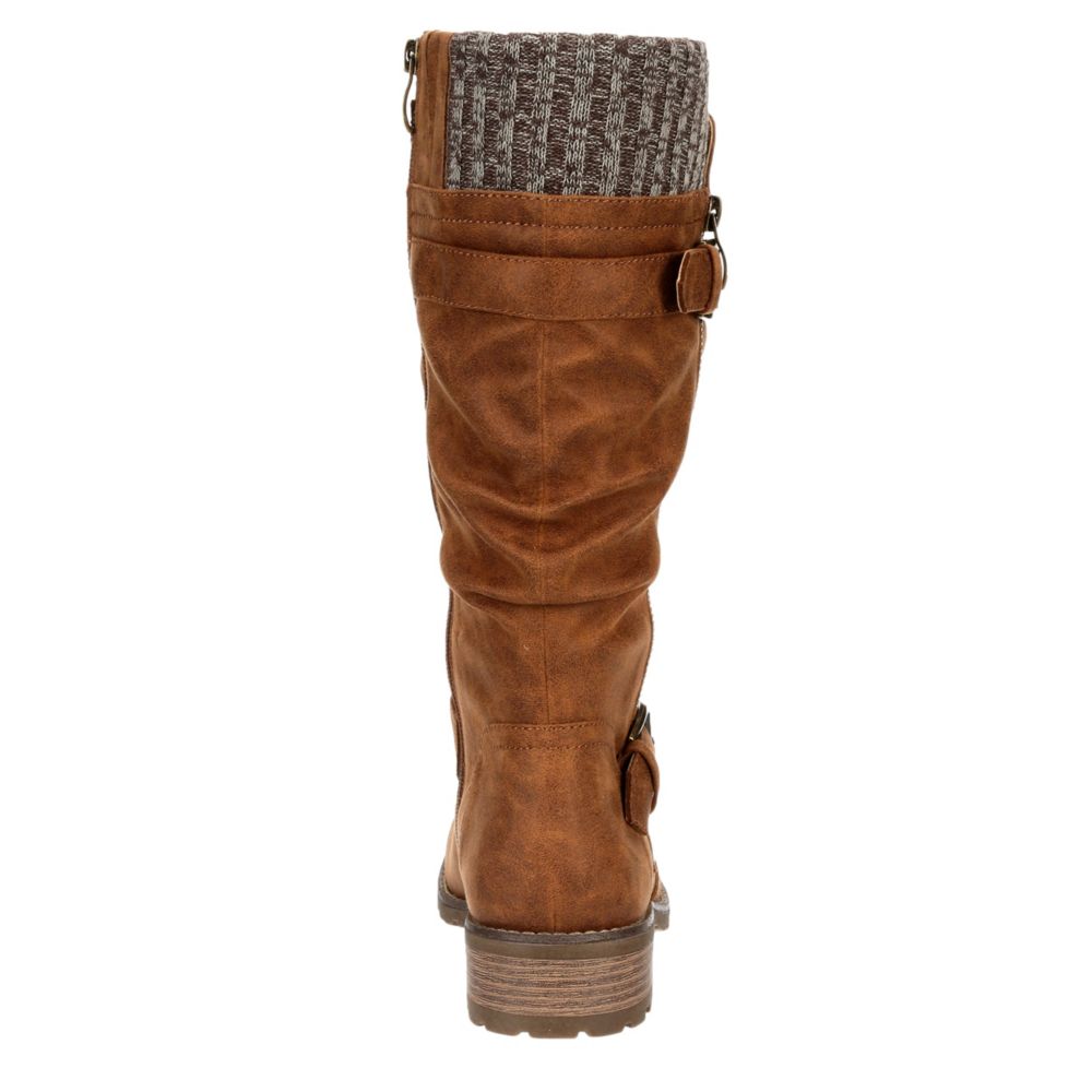 XAPPEAL Womens Chelsey Tall Boot - BROWN
