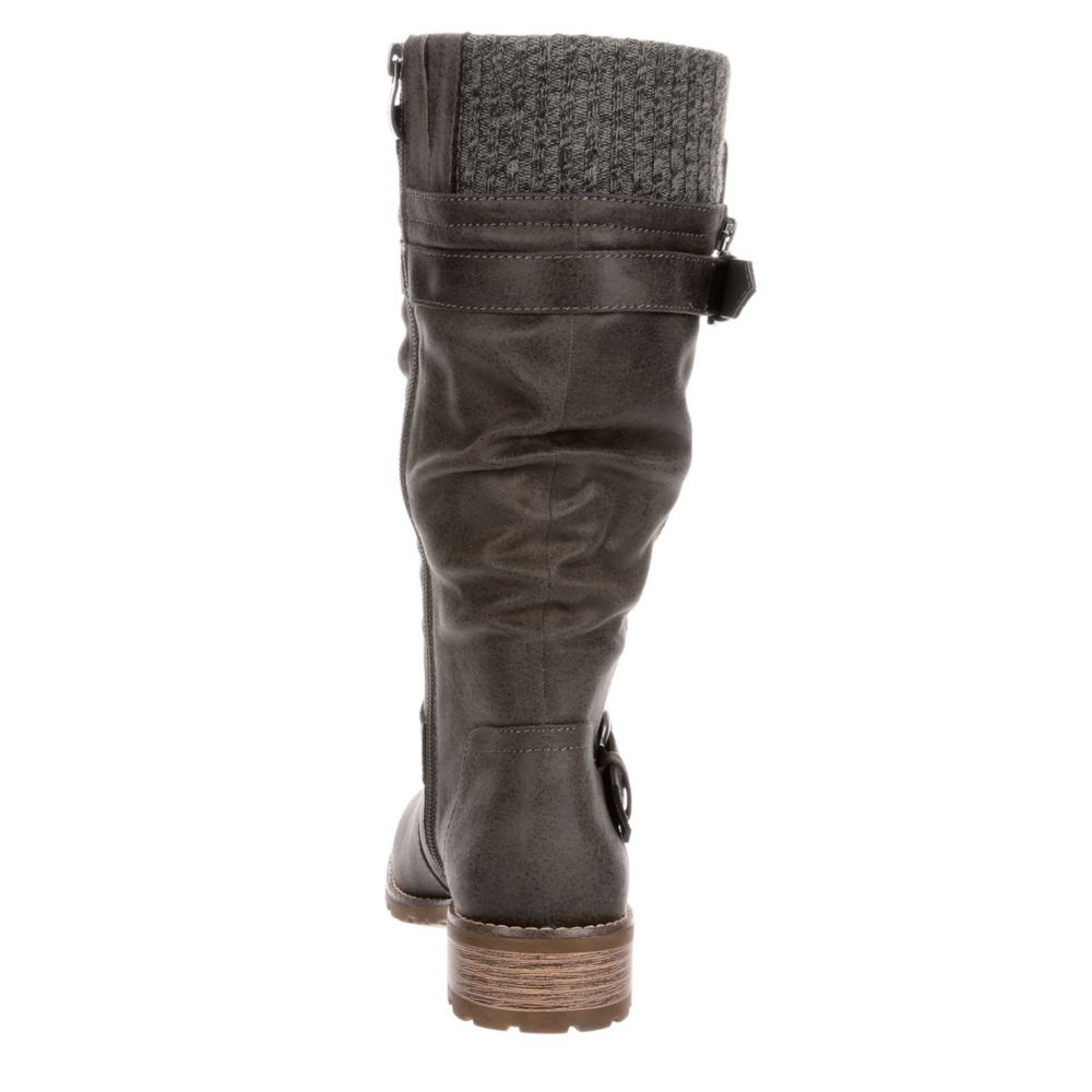 XAPPEAL Womens Chelsey Tall Boot - GREY