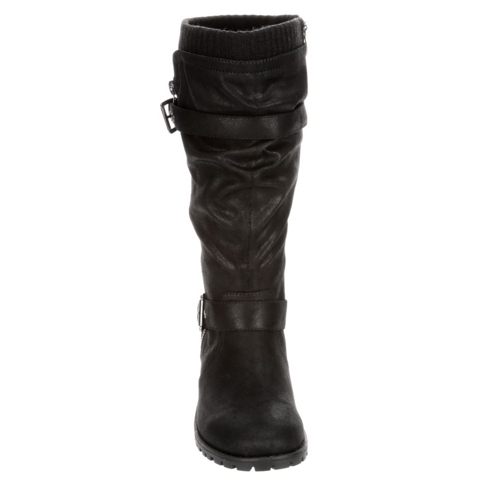 XAPPEAL Womens Chelsey Tall Boot - BLACK