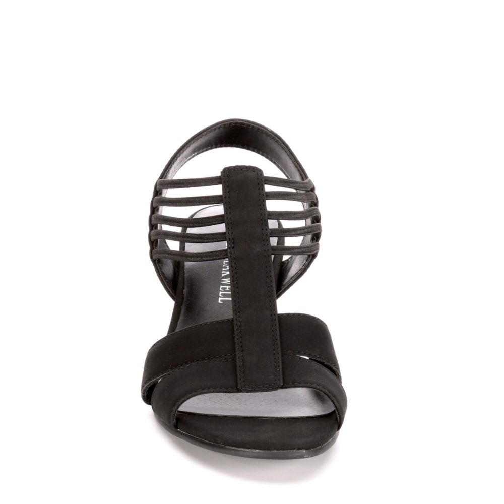 LAUREN BLAKWELL Womens Adena Dress Sandal - BLACK
