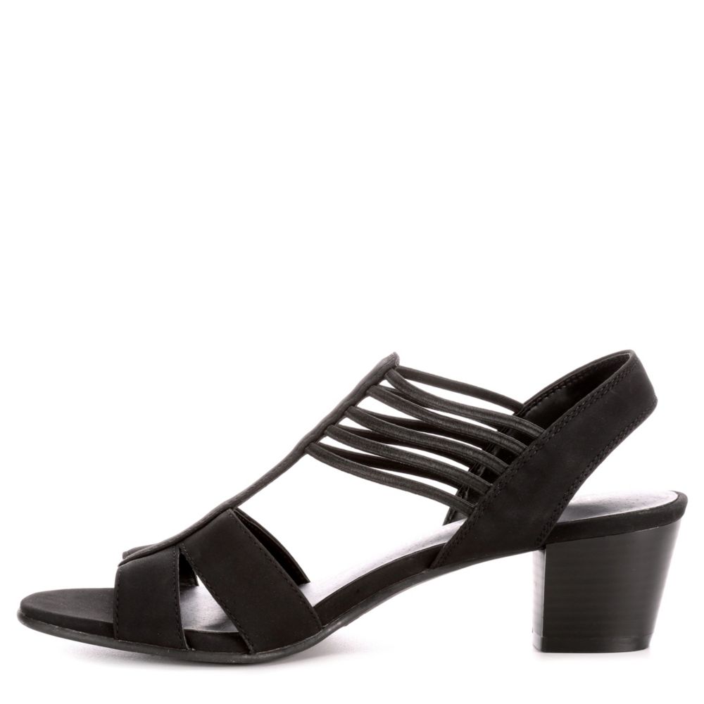 LAUREN BLAKWELL Womens Adena Dress Sandal - BLACK