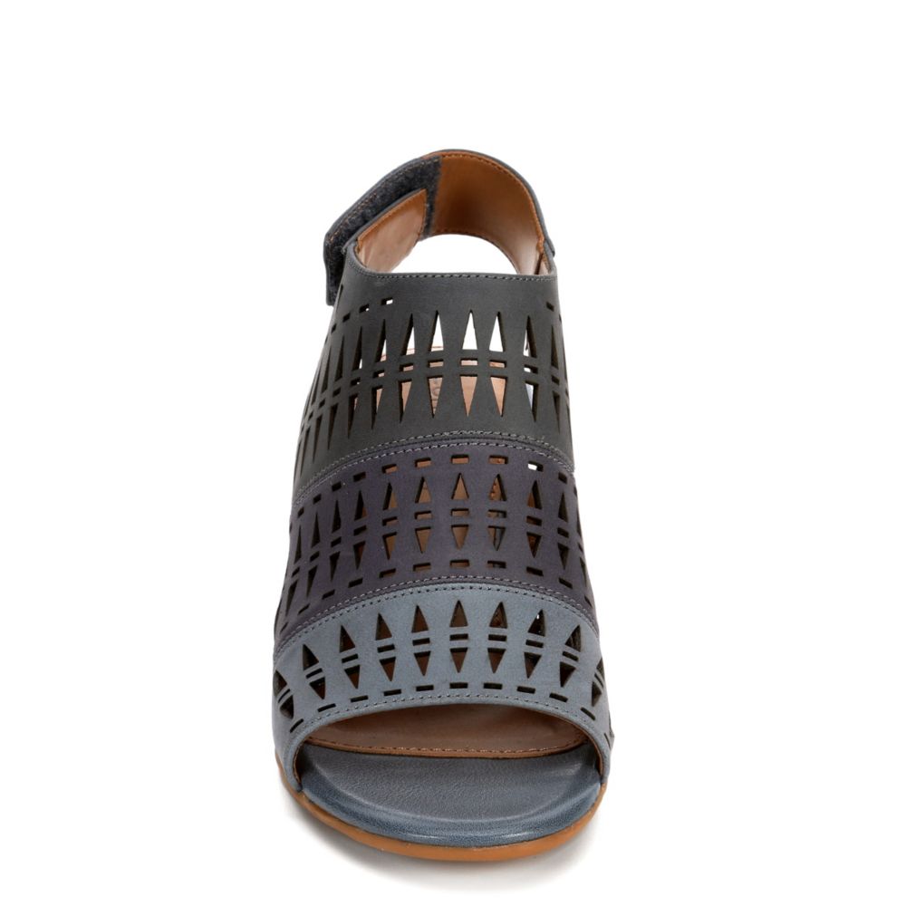 COMFORTIVA Womens Ally Sandal - BLACK