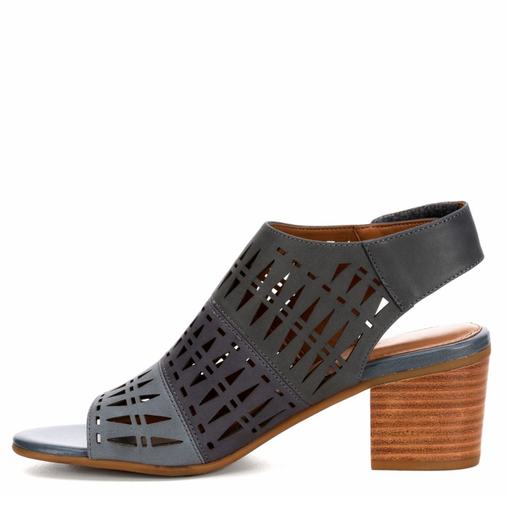 COMFORTIVA Womens Ally Sandal - BLACK