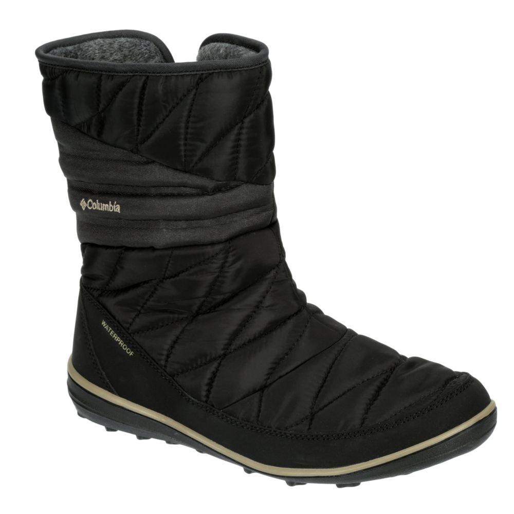 women's black columbia boots