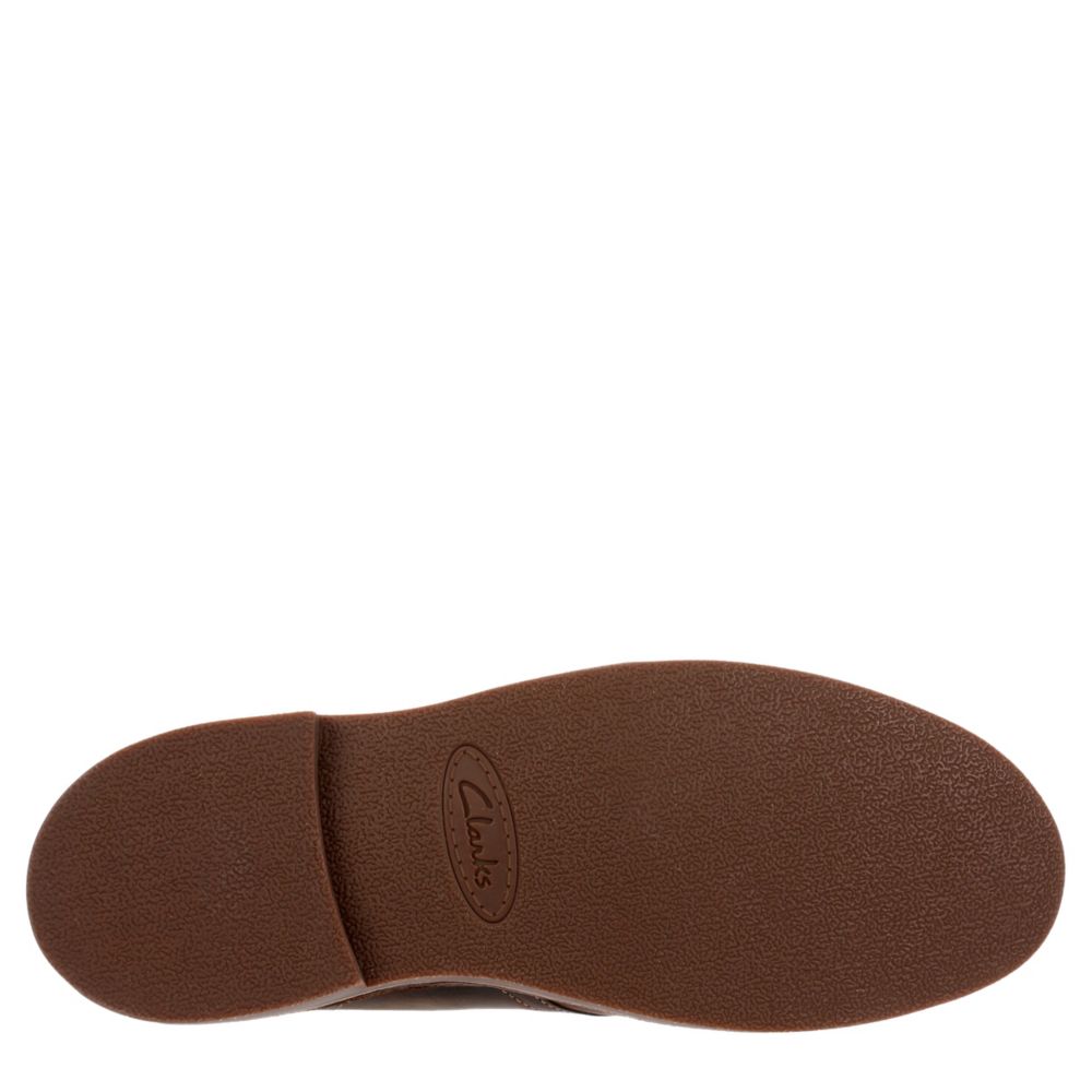 CLARKS Mens Bushacre 2 Chukka Boot - TAN