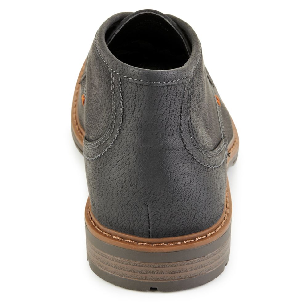 JEFFREY TYLER Mens Greenwich Chukka Boot - BLACK