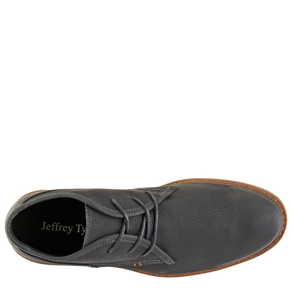 JEFFREY TYLER Mens Greenwich Chukka Boot - BLACK