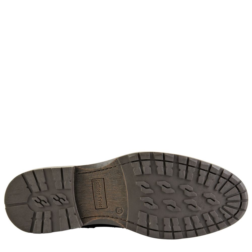 JEFFREY TYLER Mens Greenwich Chukka Boot - BLACK