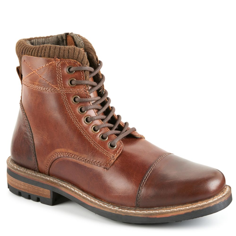 brown casual boots