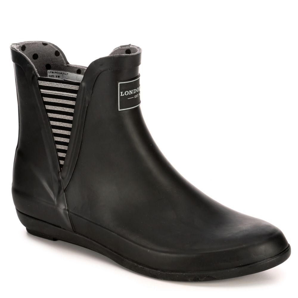 london fog piccadilly rain boots black