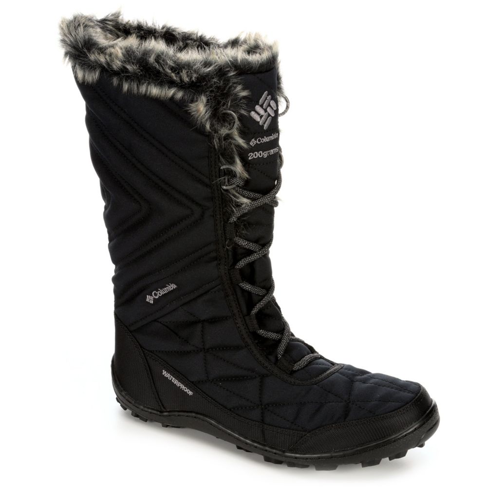 columbia black winter boots